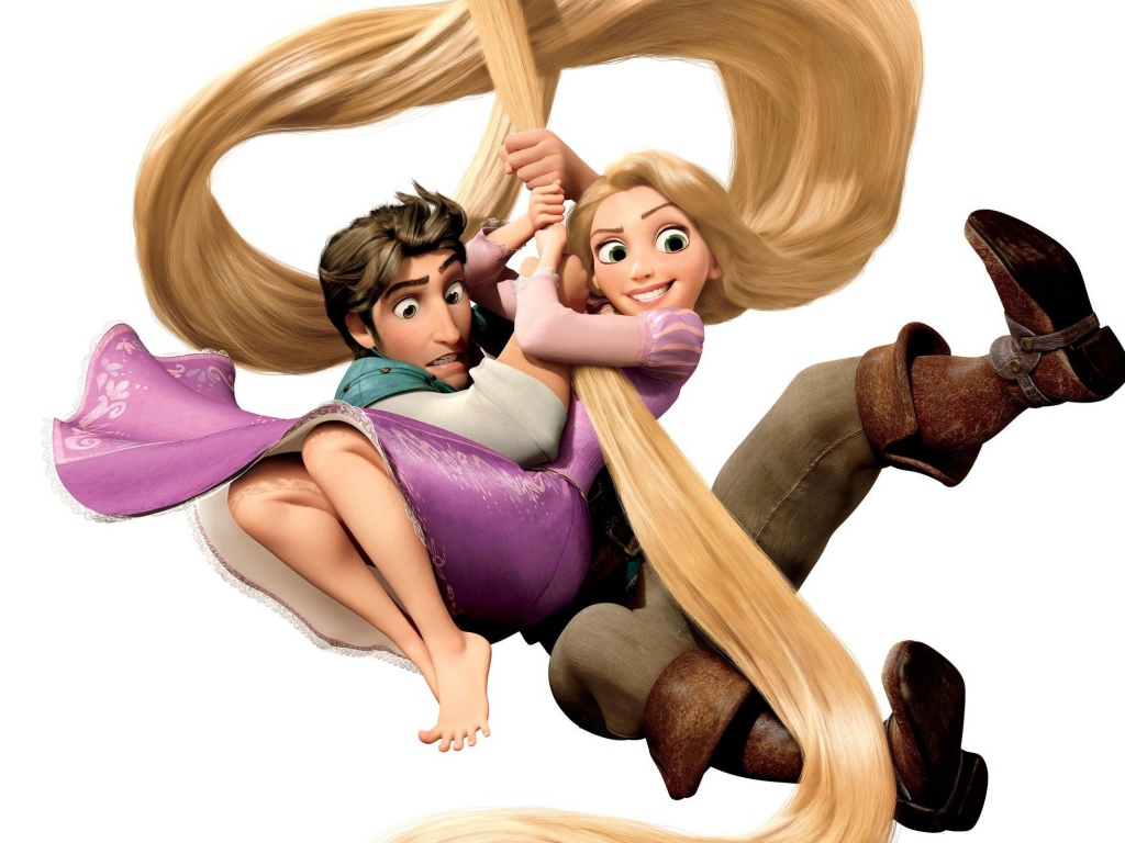 «Рапунцель: Запутанная история», принцесса и разбойник