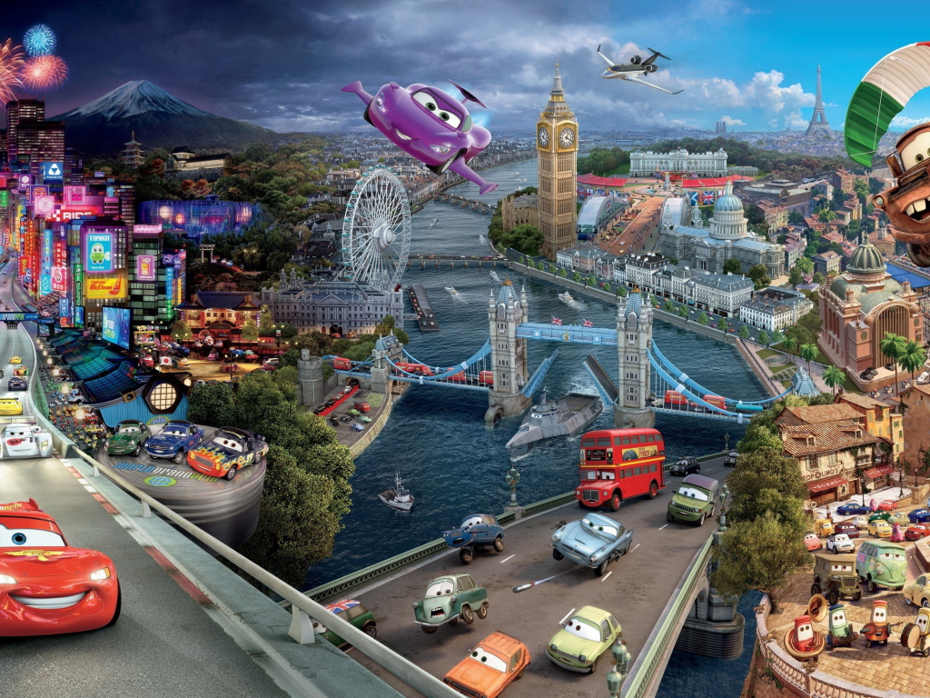 мультфильм Тачки часть 2