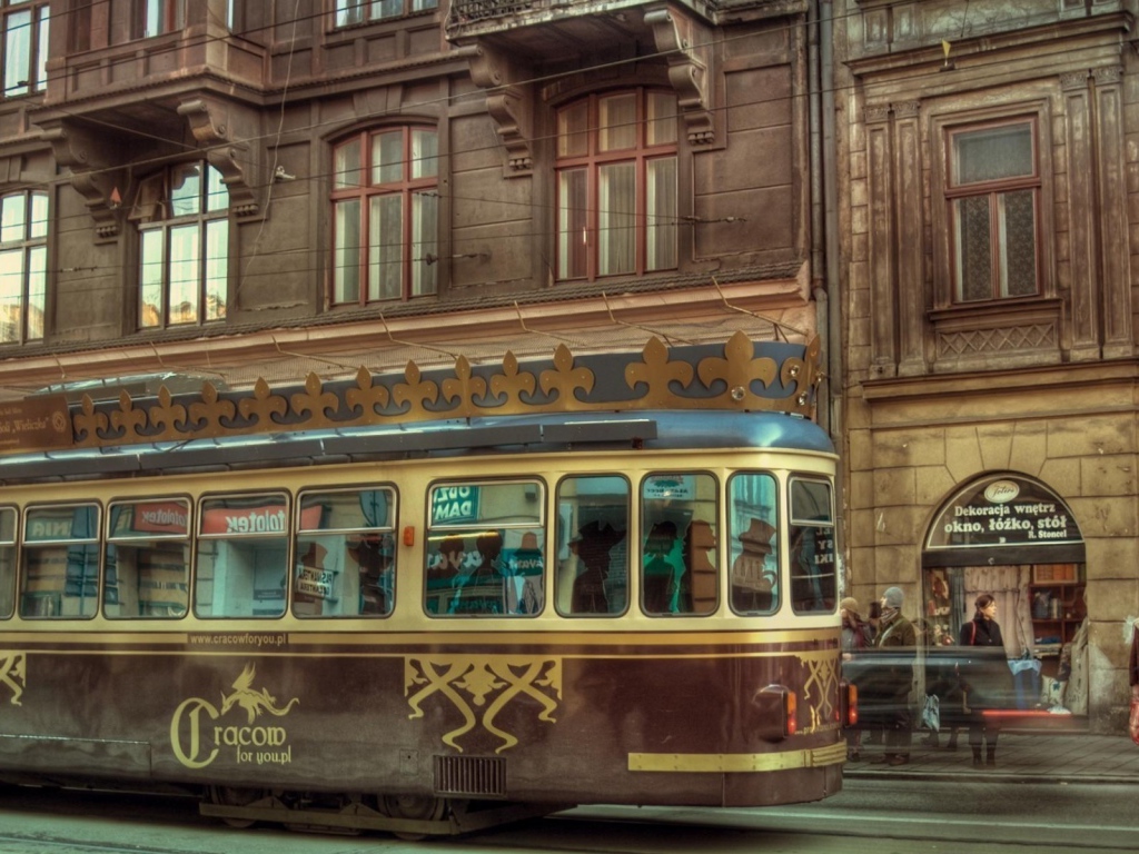 Старый трамвай