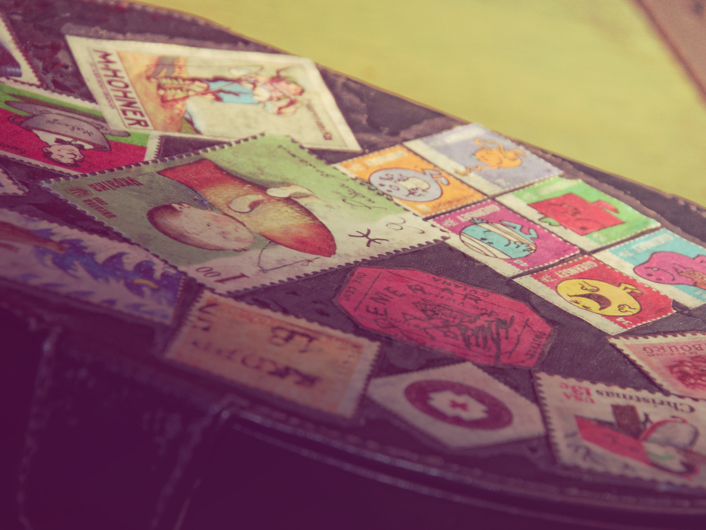 Сумка с марками