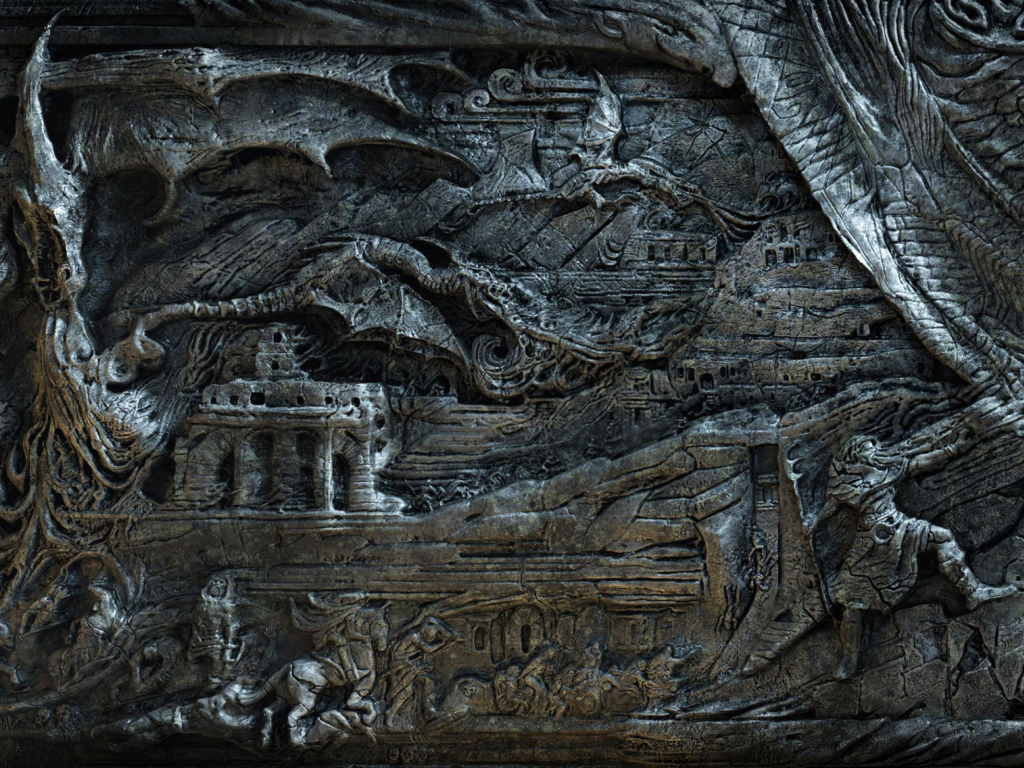 Барельеф фэнтези