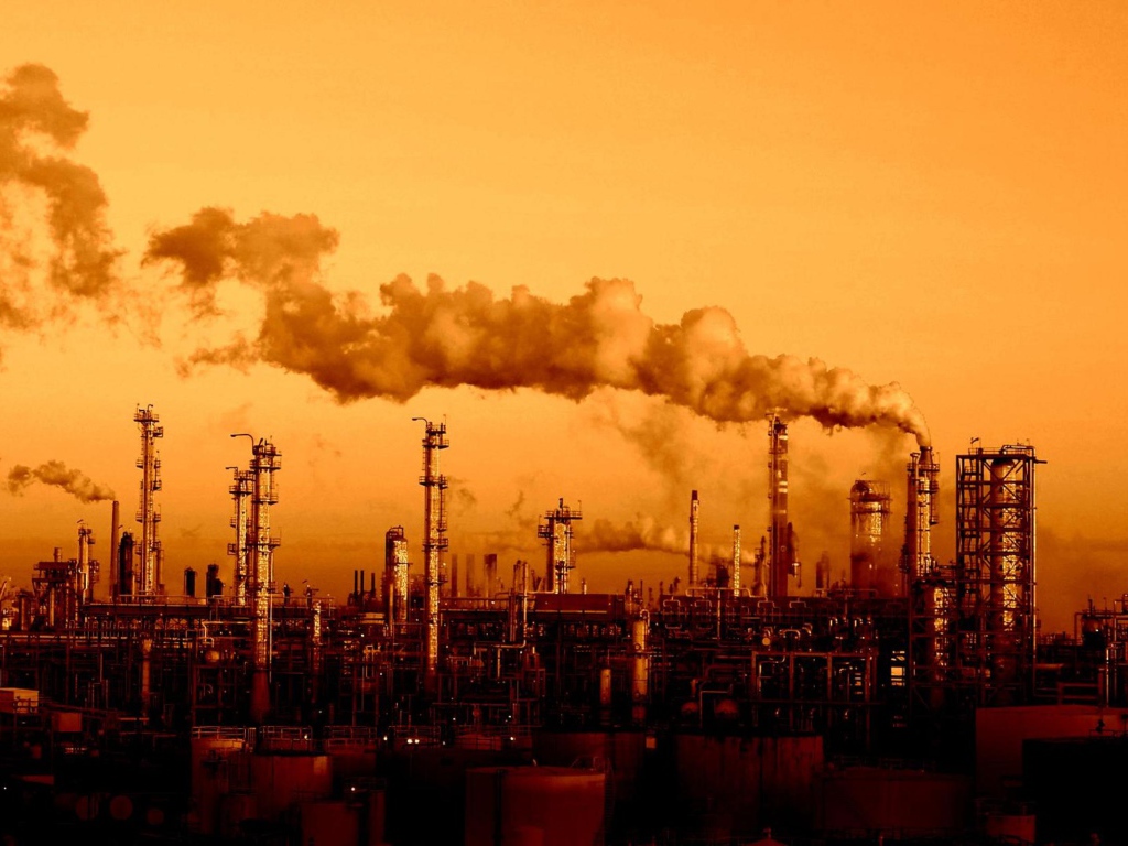 Трубы заводов и фабрик