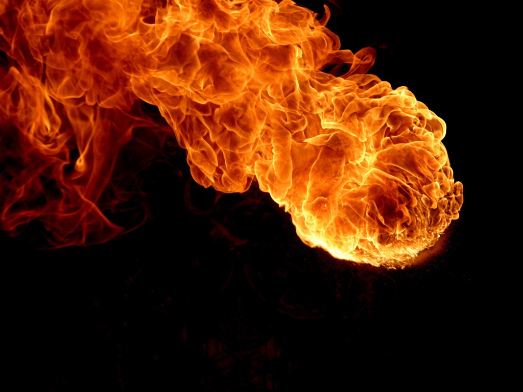 Летящий огонь