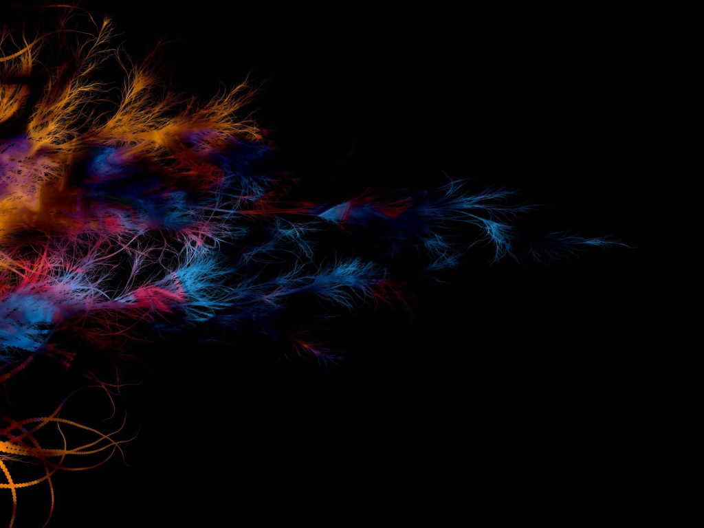 Цветные перья