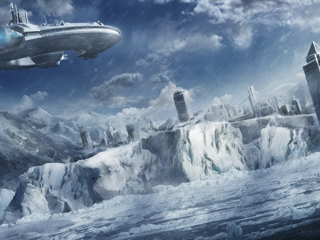 Замерзший город