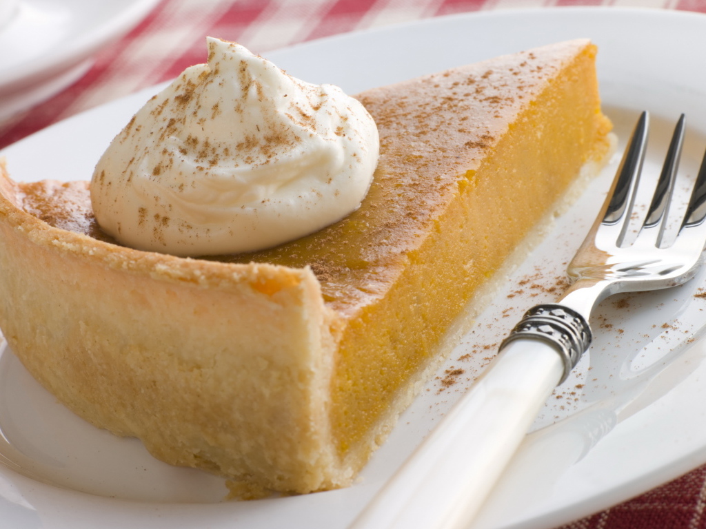 Пирог с кремом