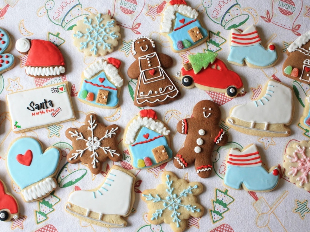 Фигурки из печенья