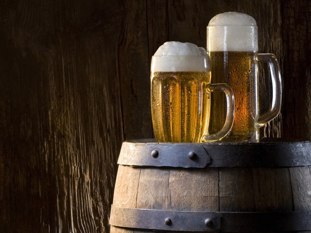 Свежее пиво