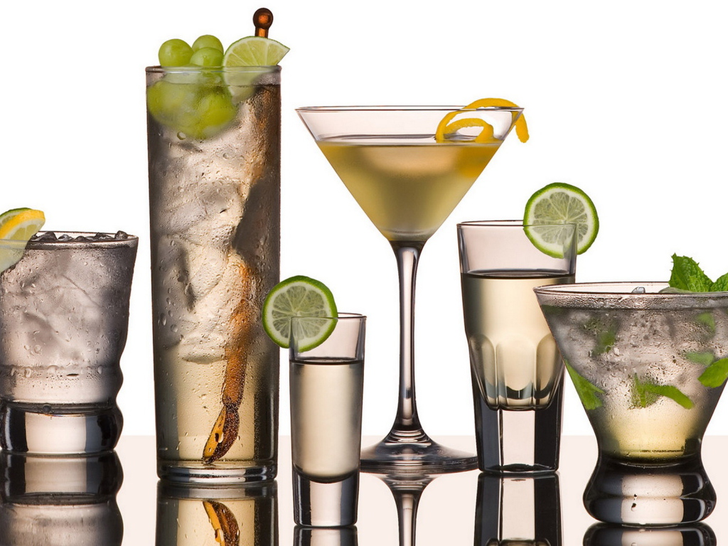 Разные коктейли