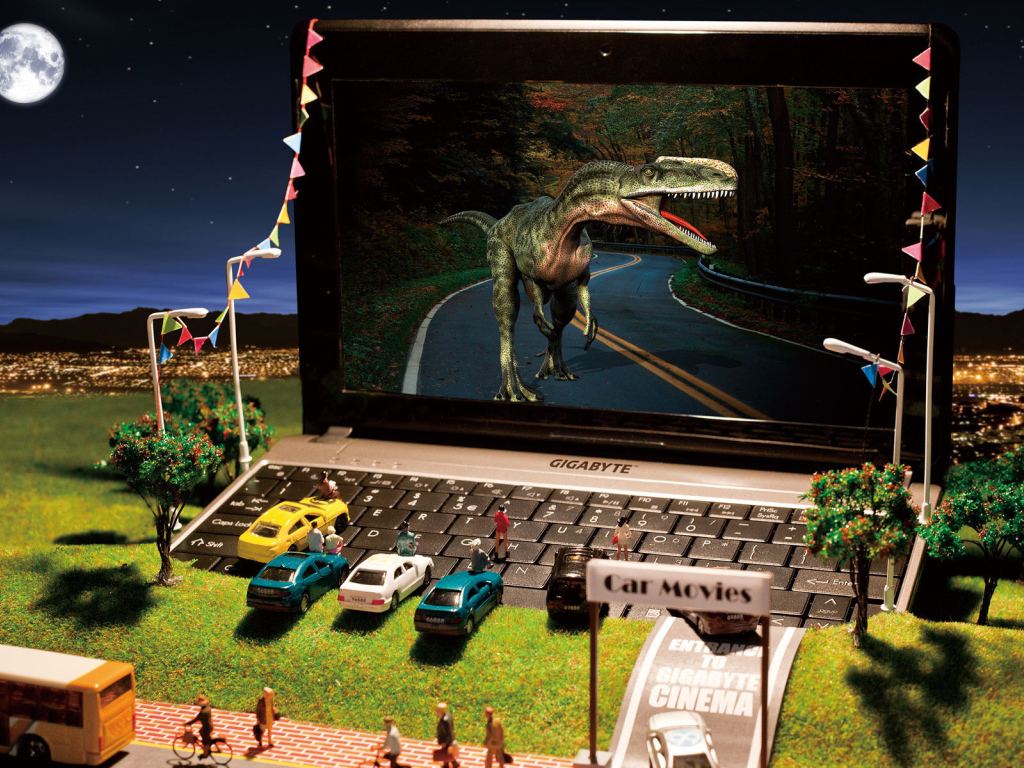 Автомобильный кинотеатр