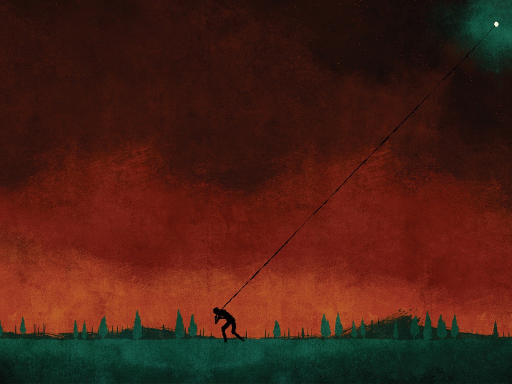 Я тащу луну