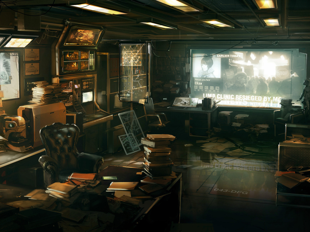 Deus ex 3, офис