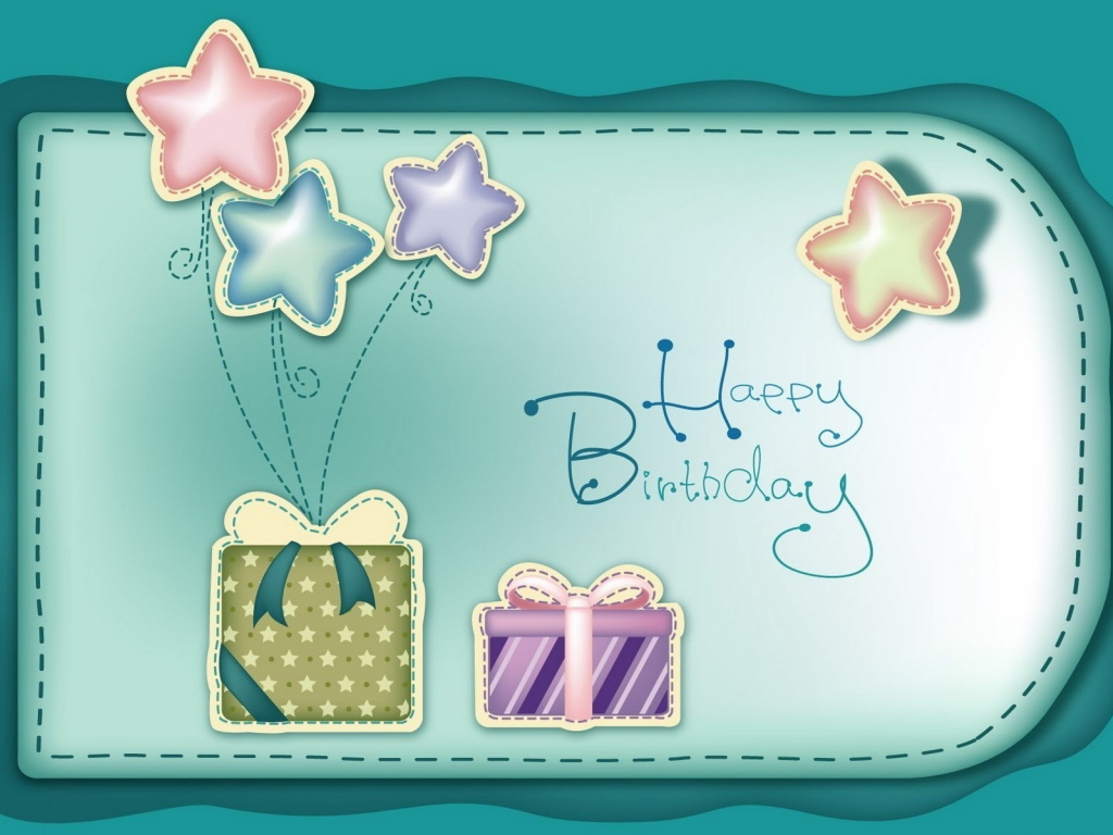 Открытка на День Рождения