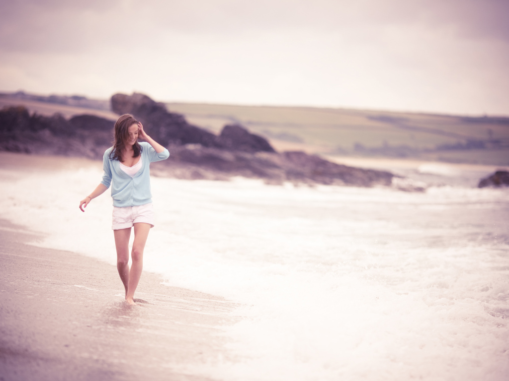 Прогулка по пляжу