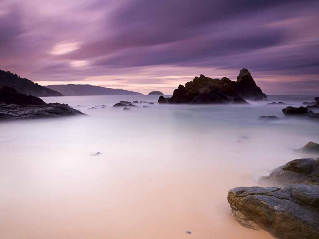 Туман на берегу