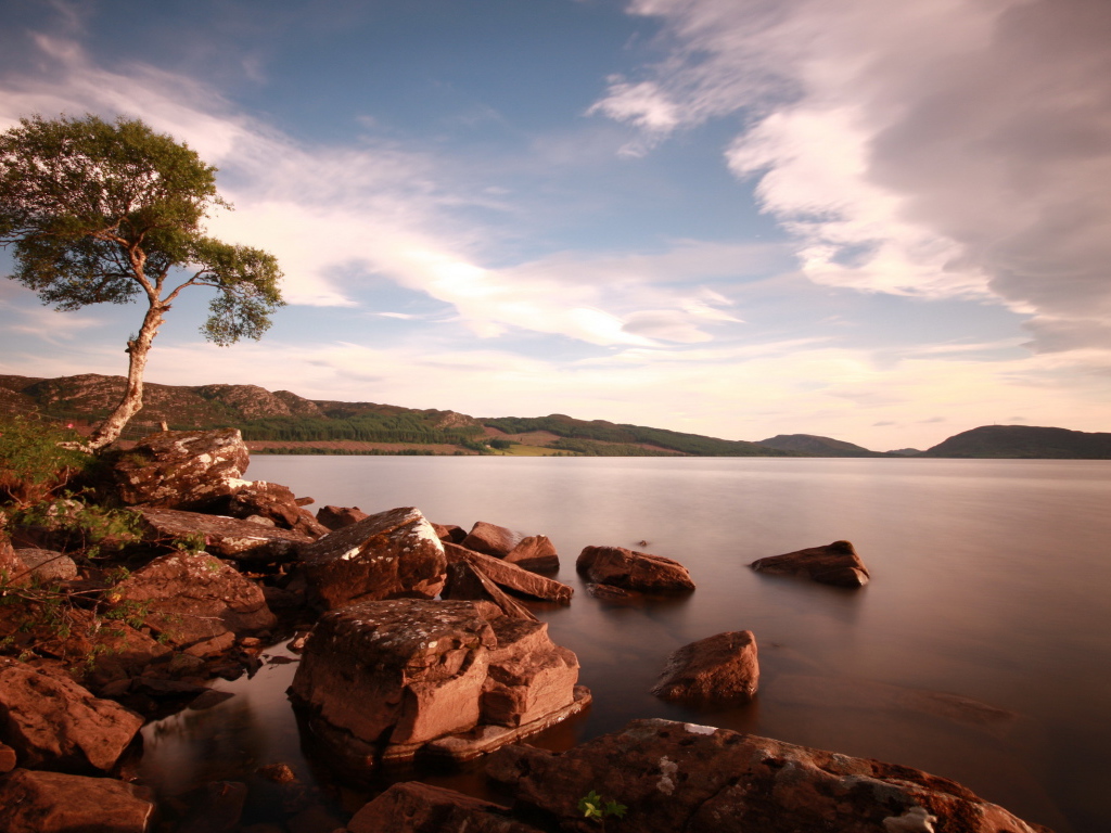 Берег озера