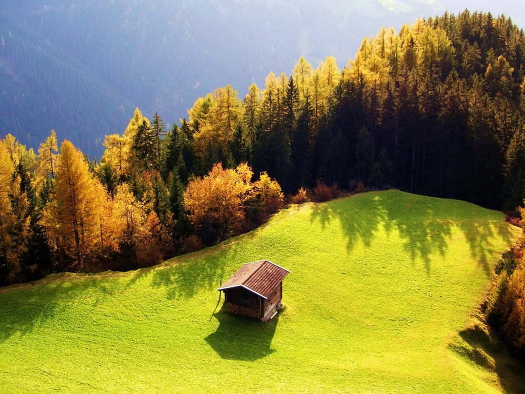 Сарай на горе