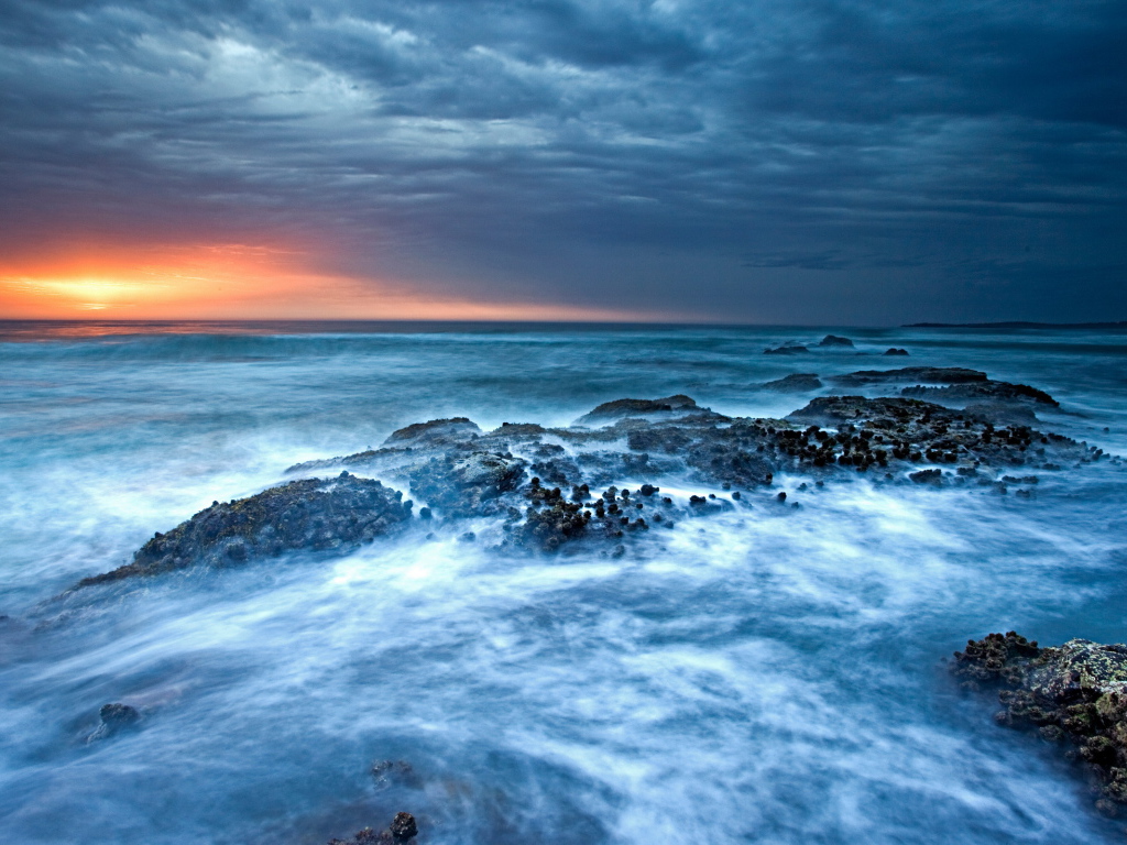 Морской закат