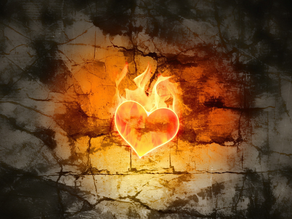 Горящее сердце