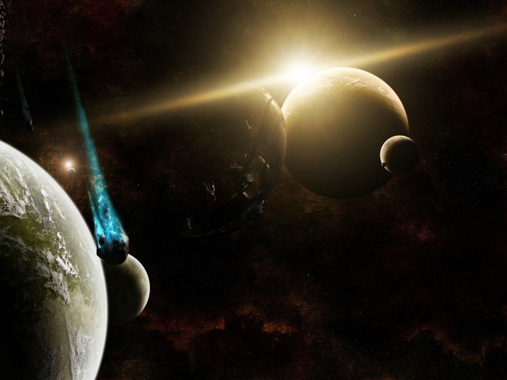 Среди планет