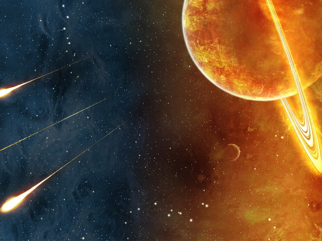 Кометы и планета