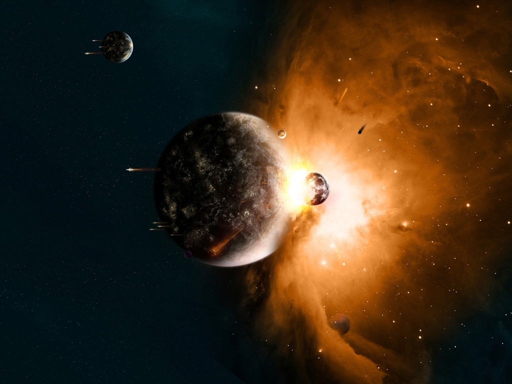 Космическое столкновение