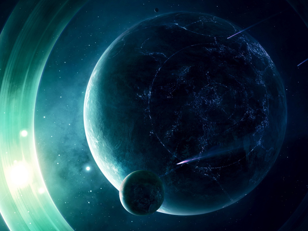 Планета с кольцами