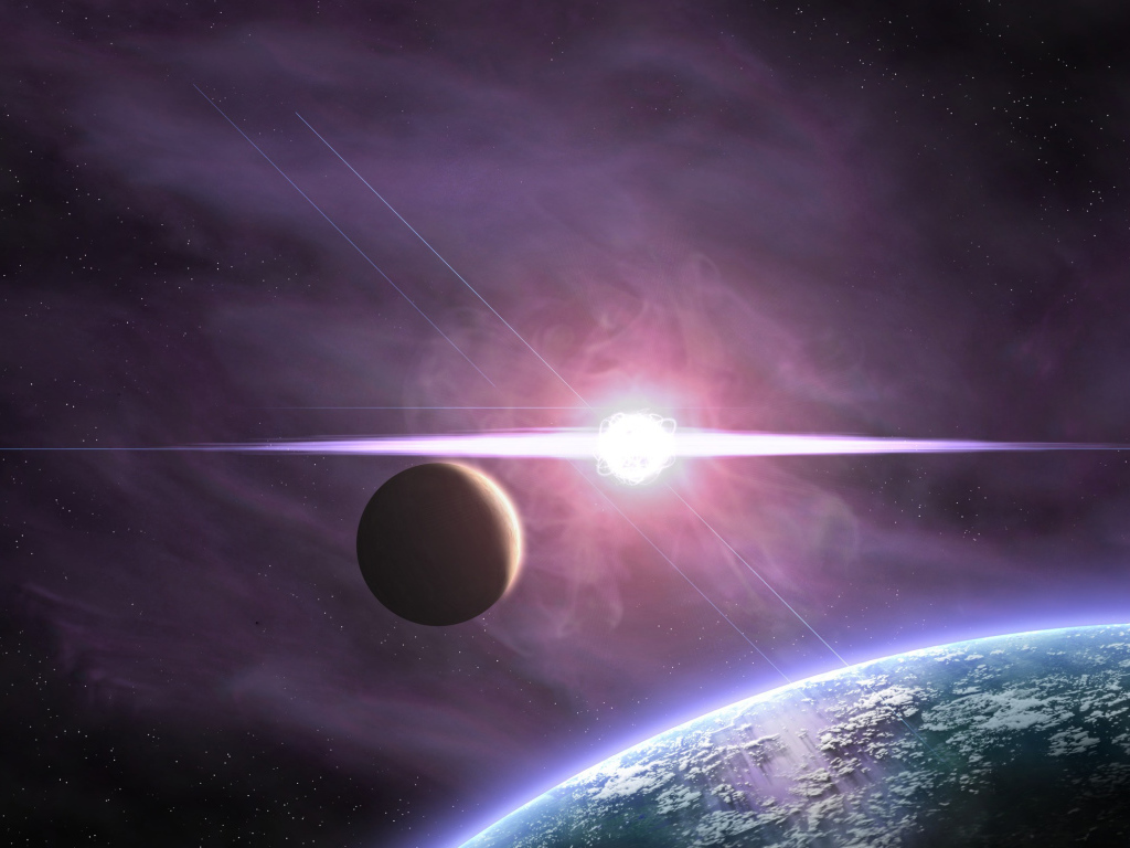 Вспышка на звезде