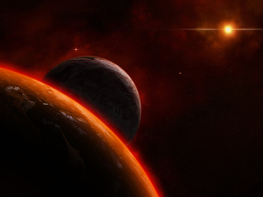 Два космических гиганта