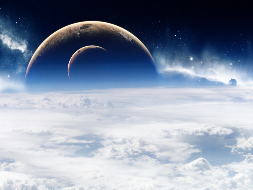 Две планеты на горизонте