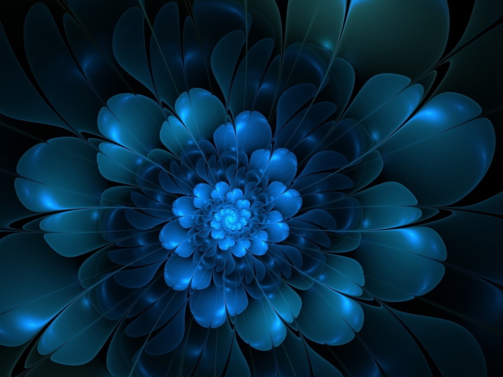 Векторный цветок