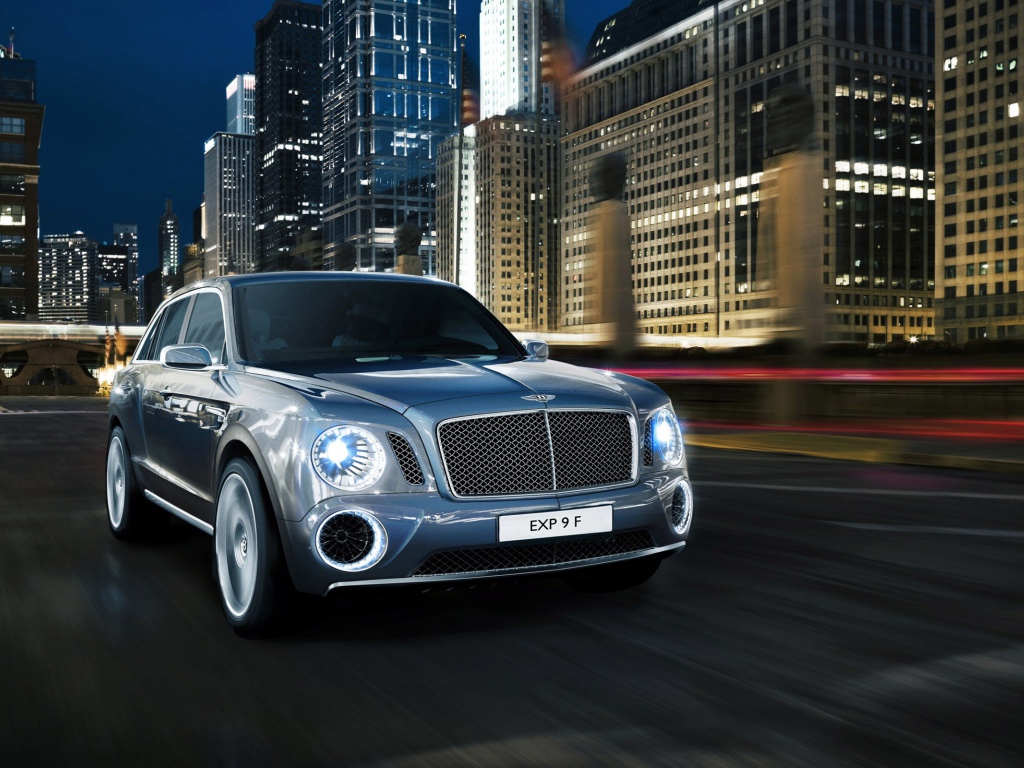 Прототип Bentley EXP 9 F