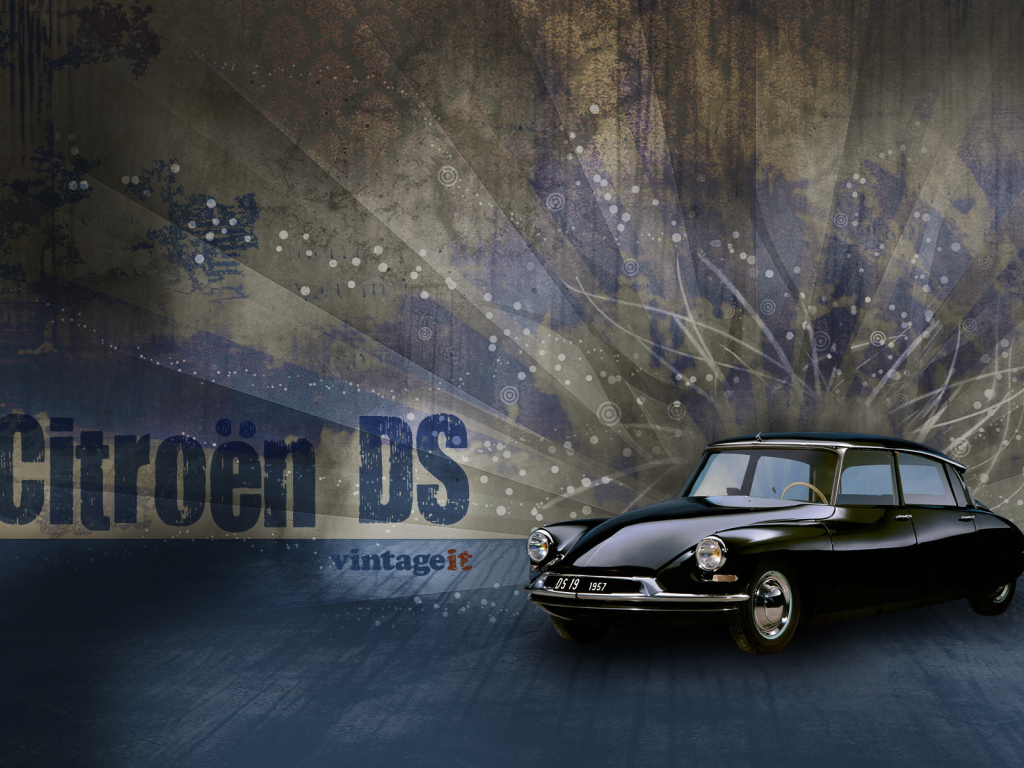 Citroen DS Винтажные обои