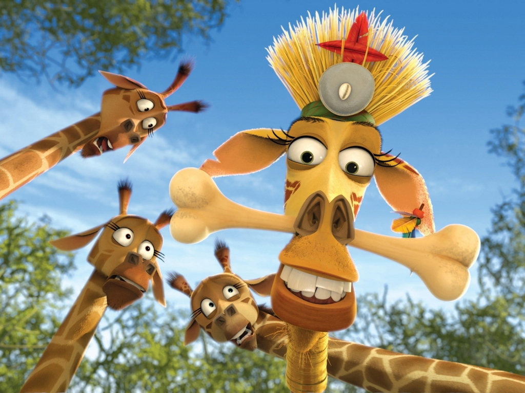 Жирафы из Мадагаскара