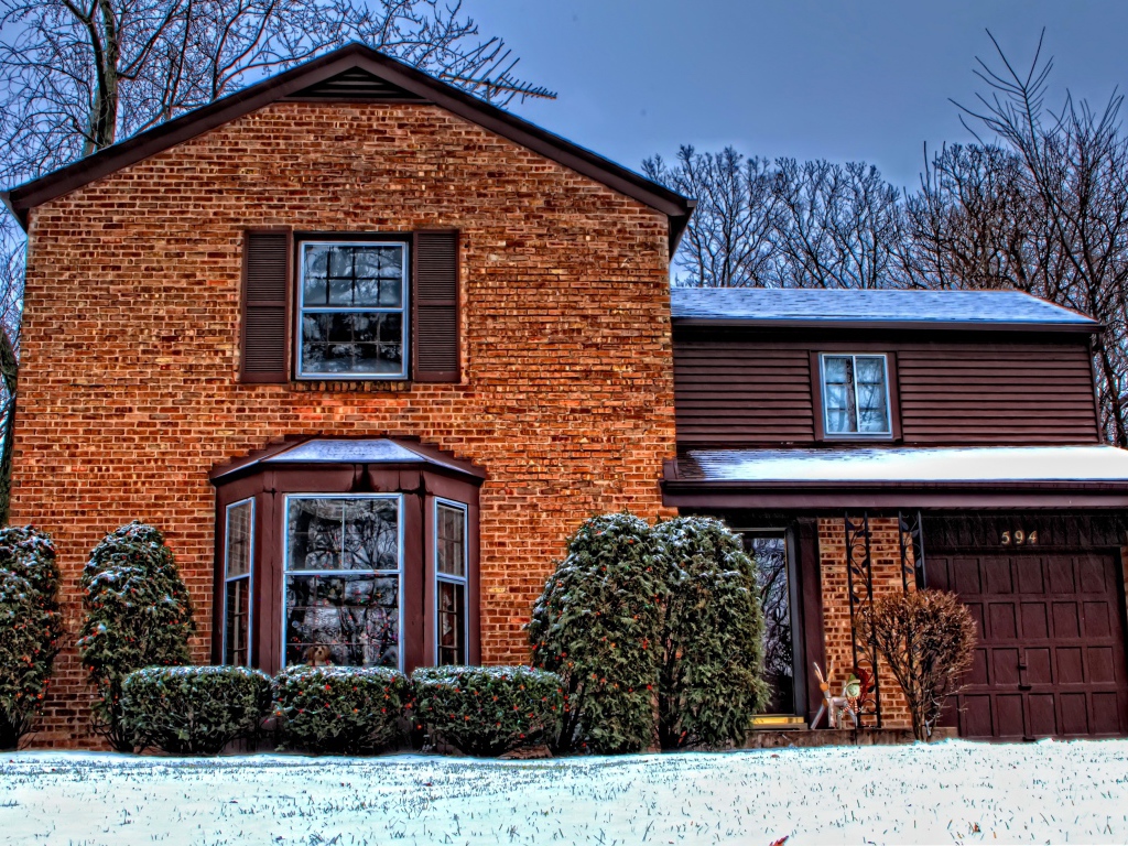 Дом на Рождество