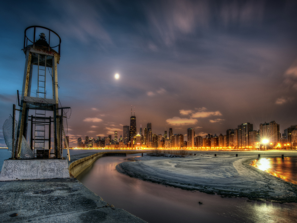 Ночной город