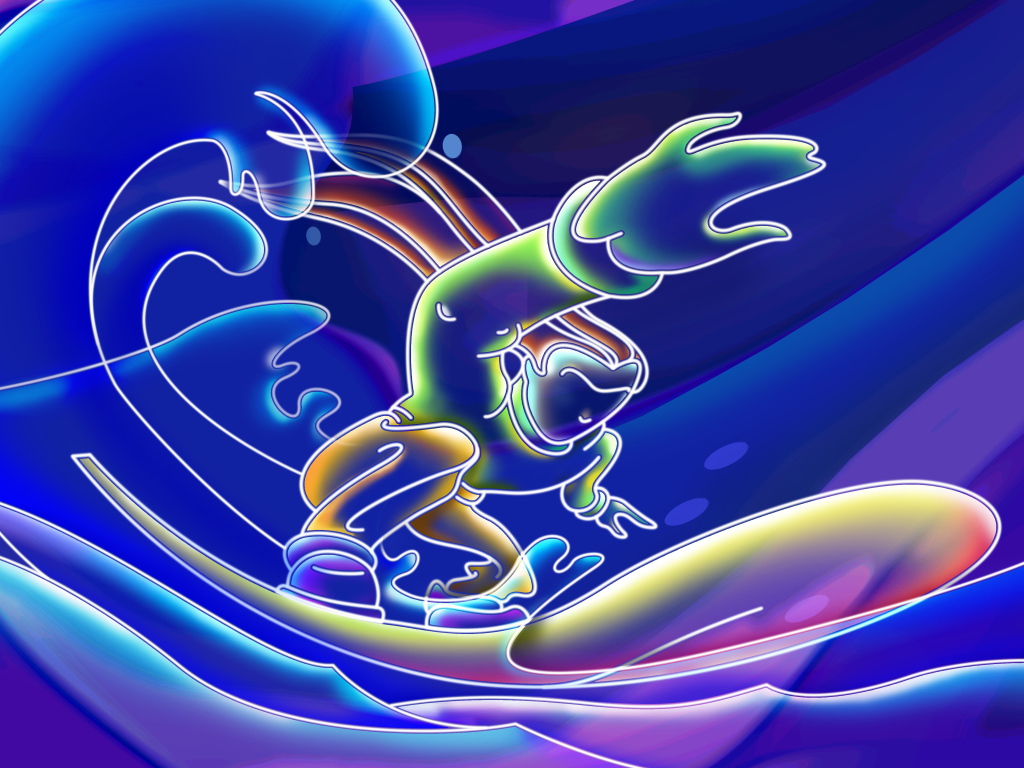 На гребне волны