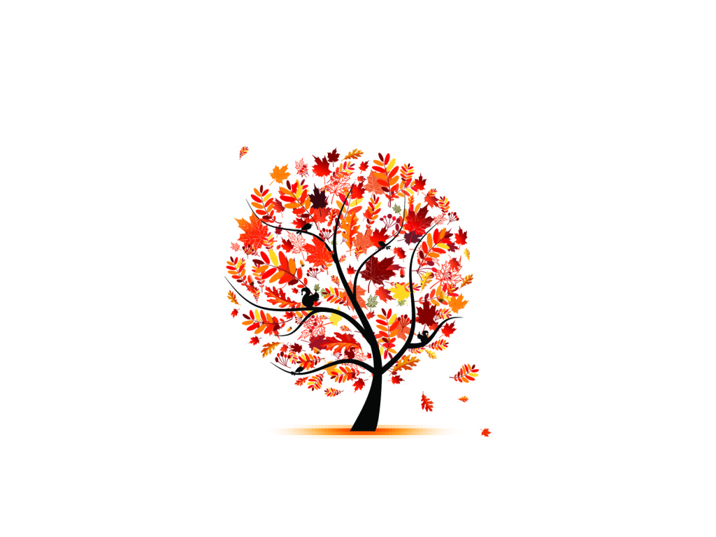 Рисованное дерево