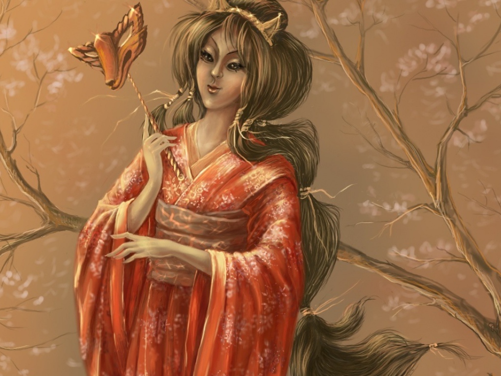 Японская красавица