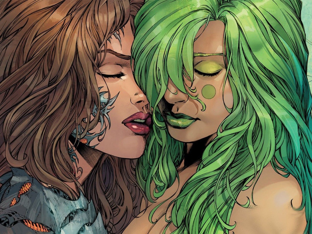 Две девушки