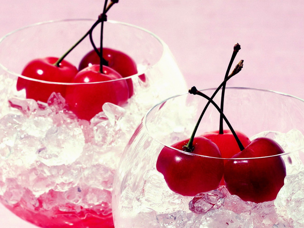 Вишня со льдом