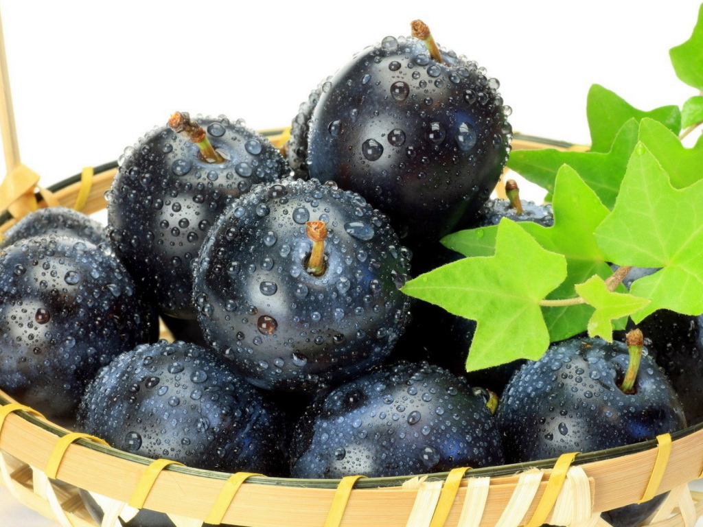 Спелая слива