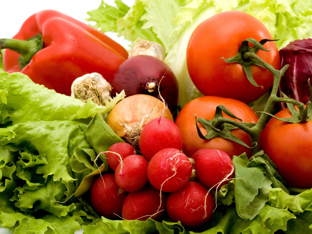 Свежие овощи