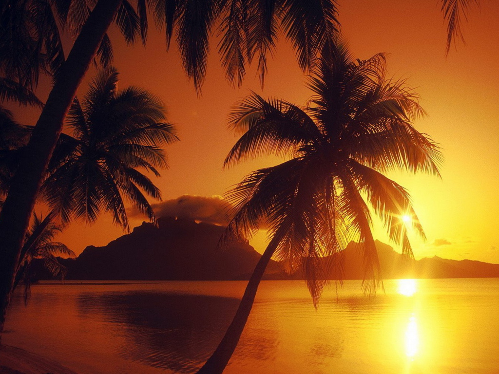 Закат на Филиппинах