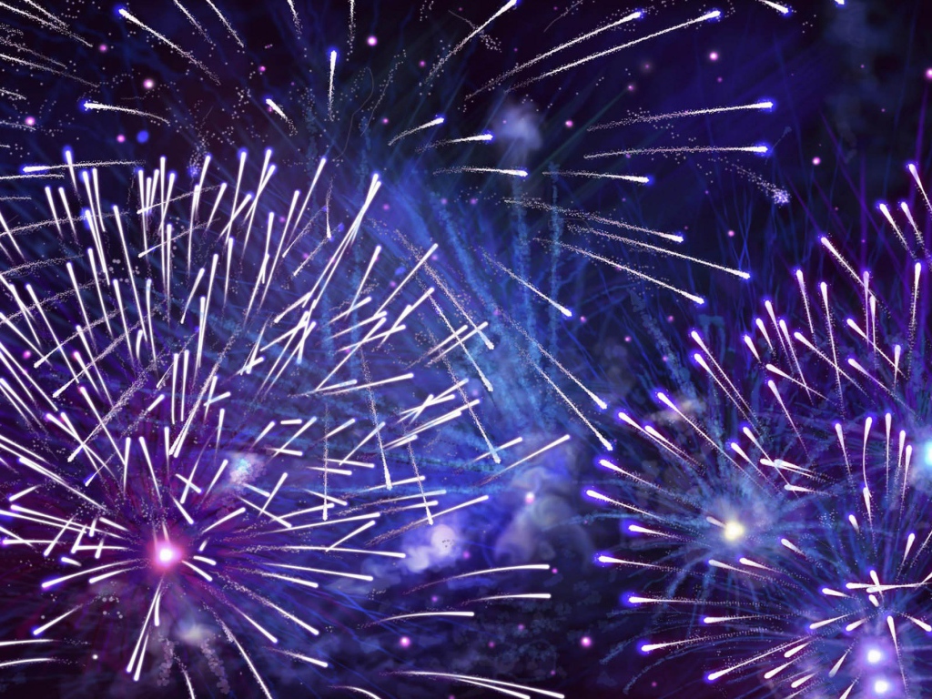 Фейерверк на Новый год