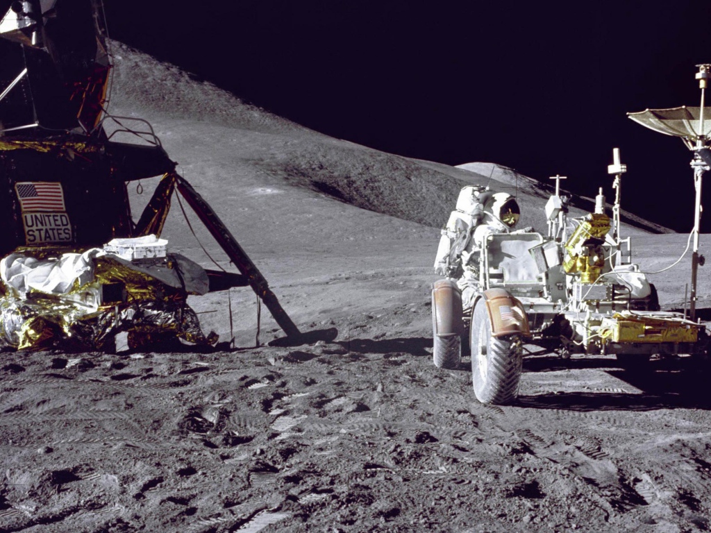 Человек на Луне