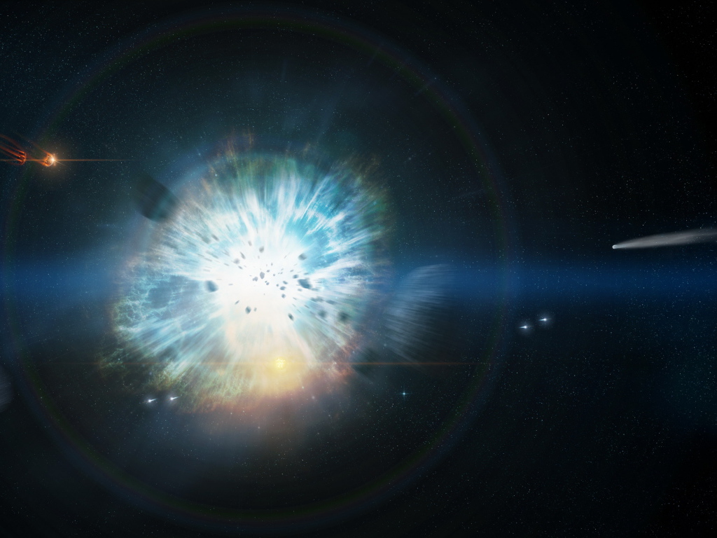 Космический взрыв