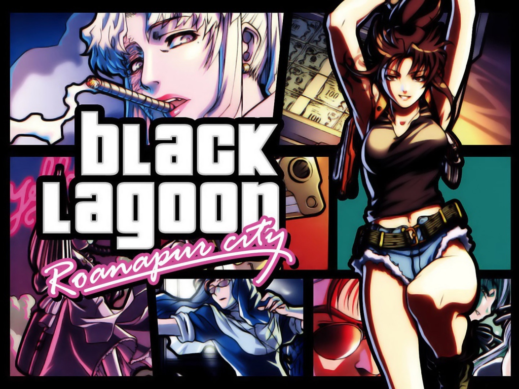 Голубая лагуна с девушкой