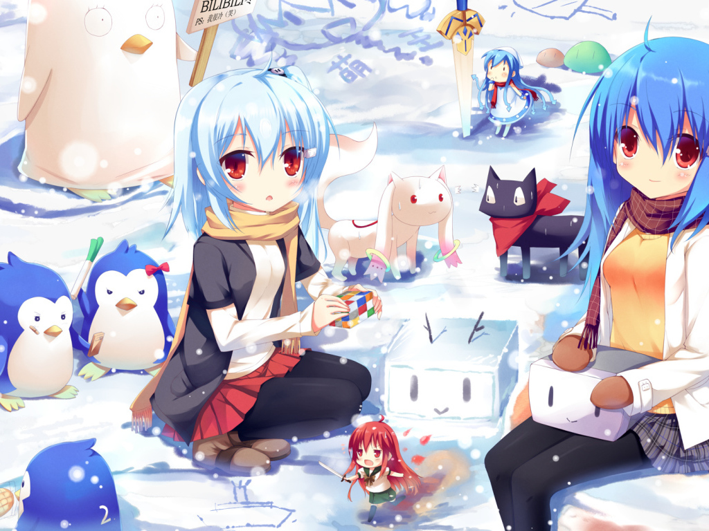 Девочка-пингвин