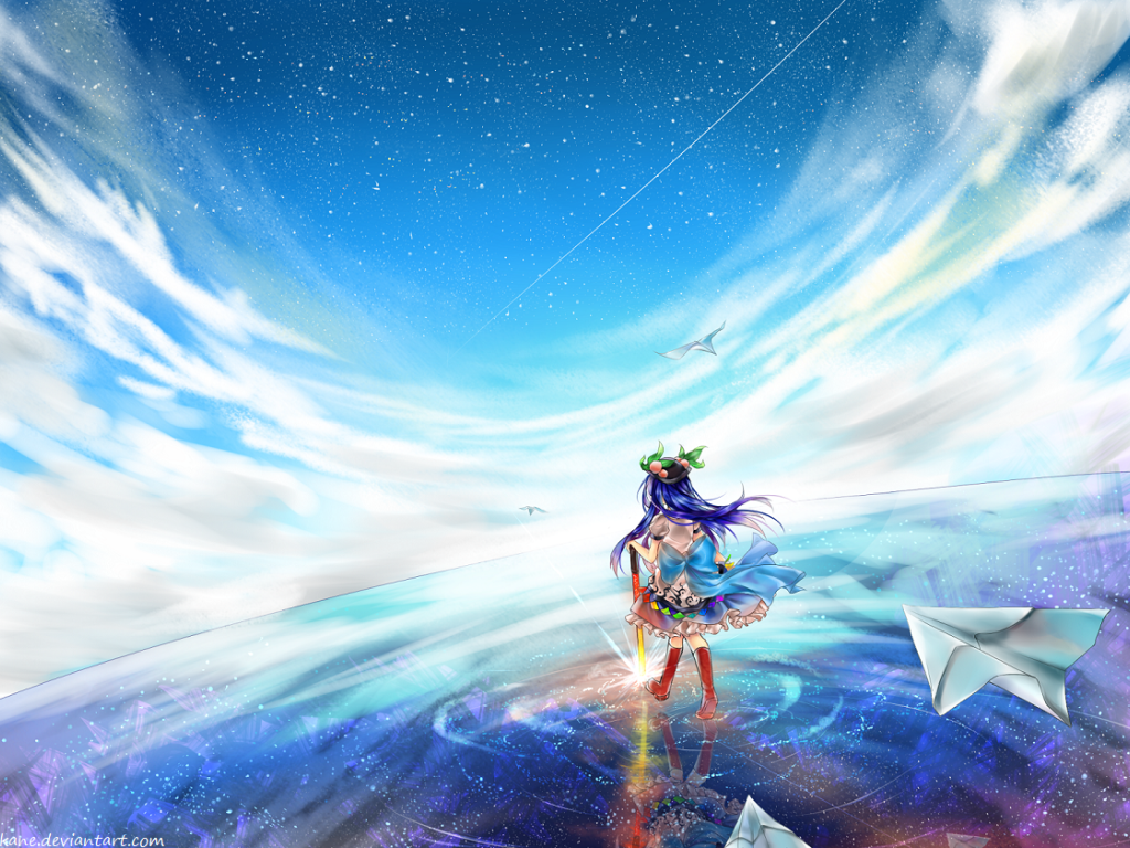 Рисунок с бумажным самолетиком